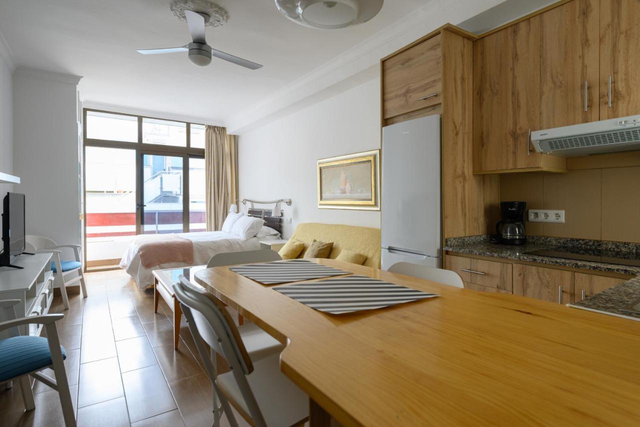 Estudio Con Vistas Al Mar En Las Canteras Лас-Пальмас-де-Гран-Канарія Екстер'єр фото