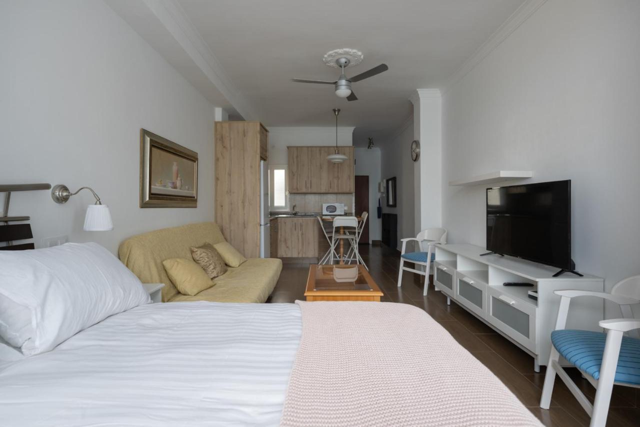 Estudio Con Vistas Al Mar En Las Canteras Лас-Пальмас-де-Гран-Канарія Екстер'єр фото
